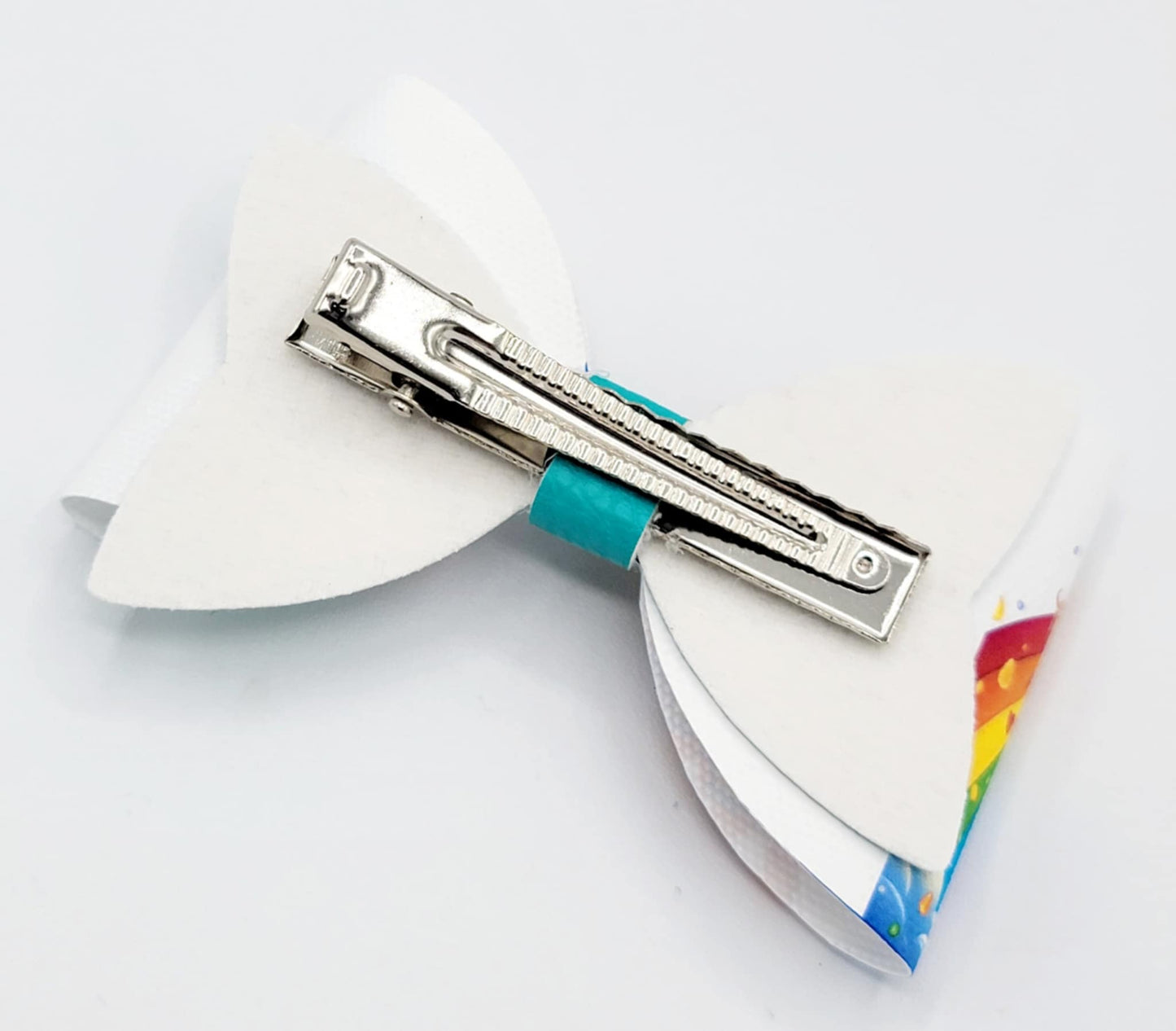 PRIDE HAIR CLIPS WEAR THEM WITH PRIDE CUTE BOW SHAPED HAIR CLIPS SET OF 2