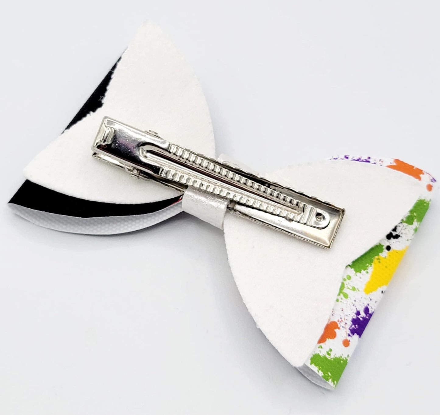 PRIDE HAIR CLIPS WEAR THEM WITH PRIDE CUTE BOW SHAPED HAIR CLIPS SET OF 2