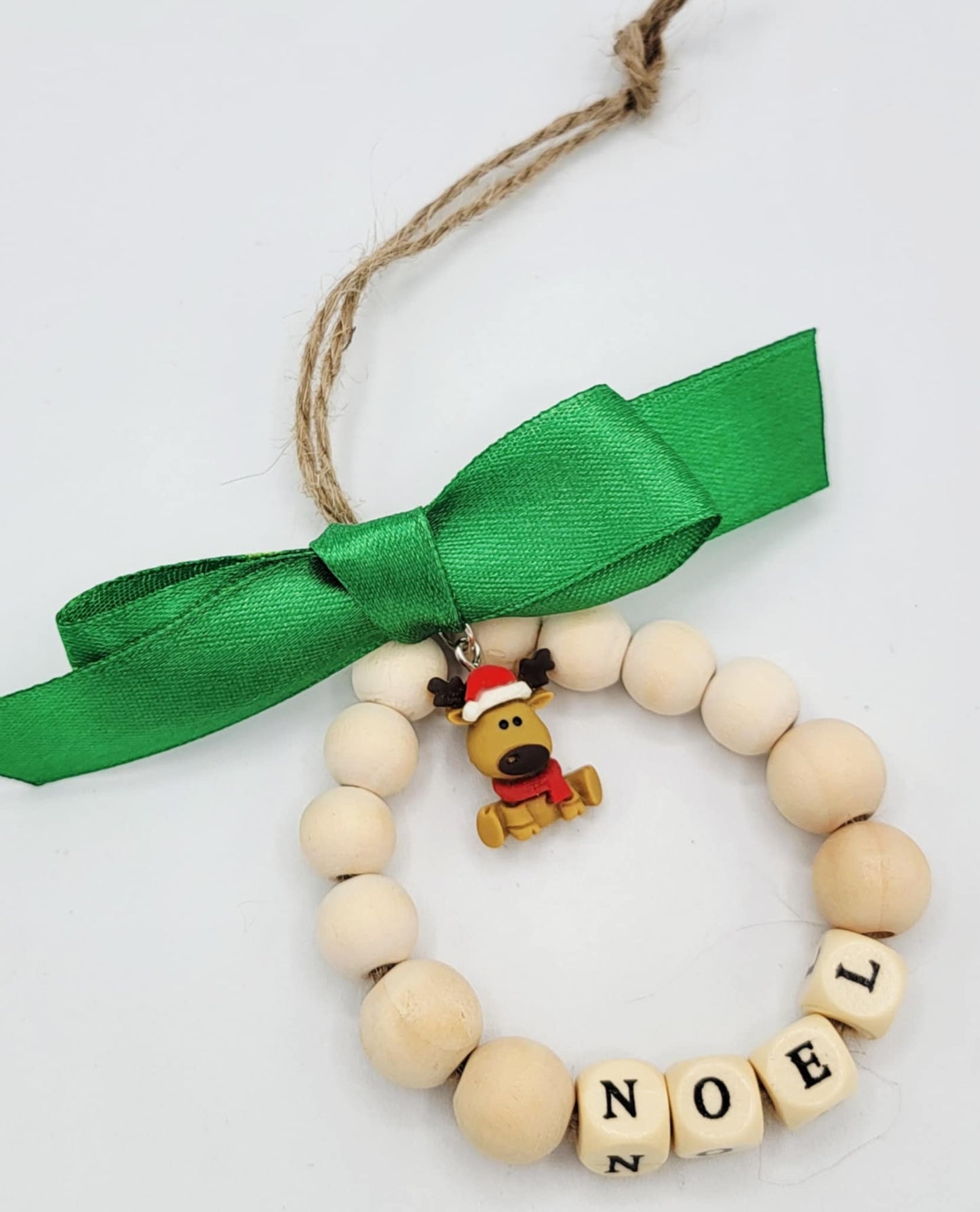 Handmade Wooden Christmas Hanging Decorations