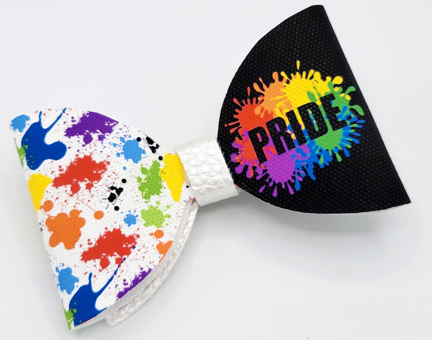 PRIDE HAIR CLIPS WEAR THEM WITH PRIDE CUTE BOW SHAPED HAIR CLIPS SET OF 2