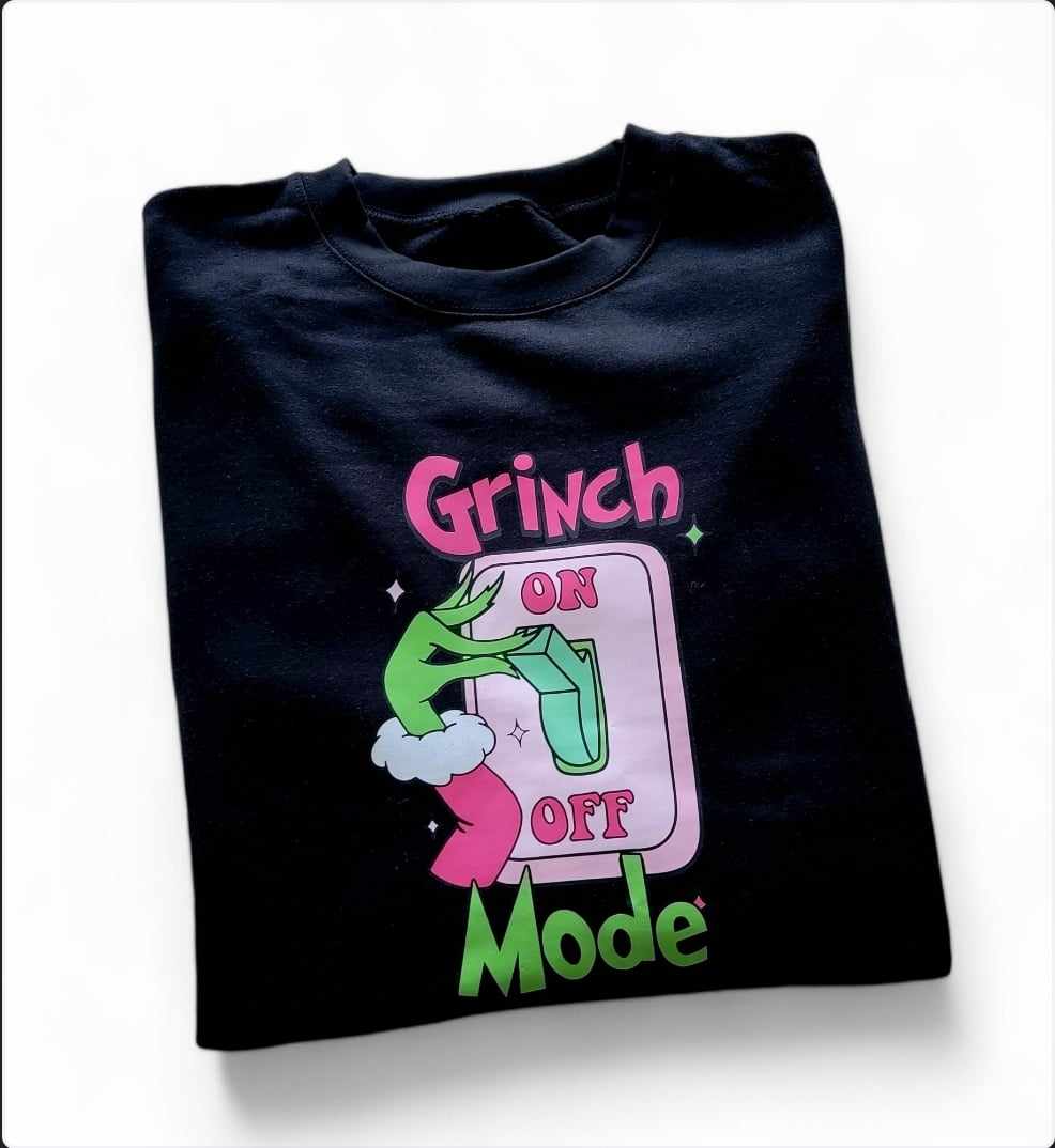 Grinch On/Off Christmas Jumper/Sweatshirt