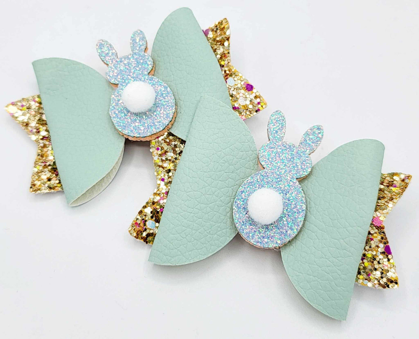 Easter Hair Bow Clips