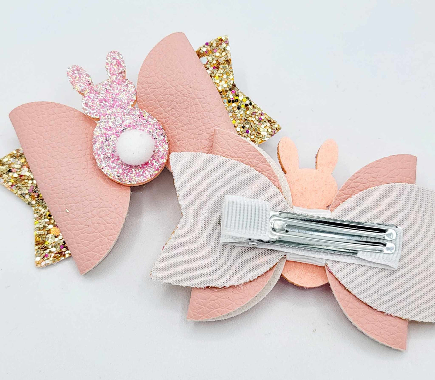 Easter Hair Bow Clips