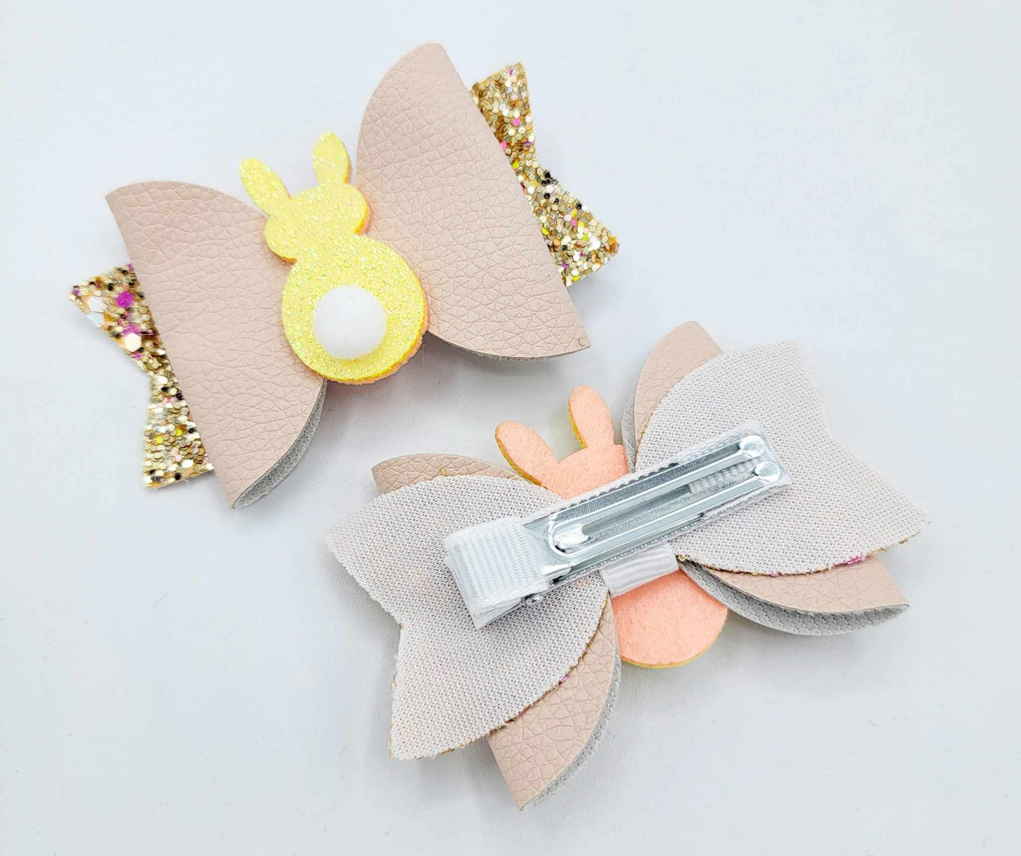 Easter Hair Bow Clips
