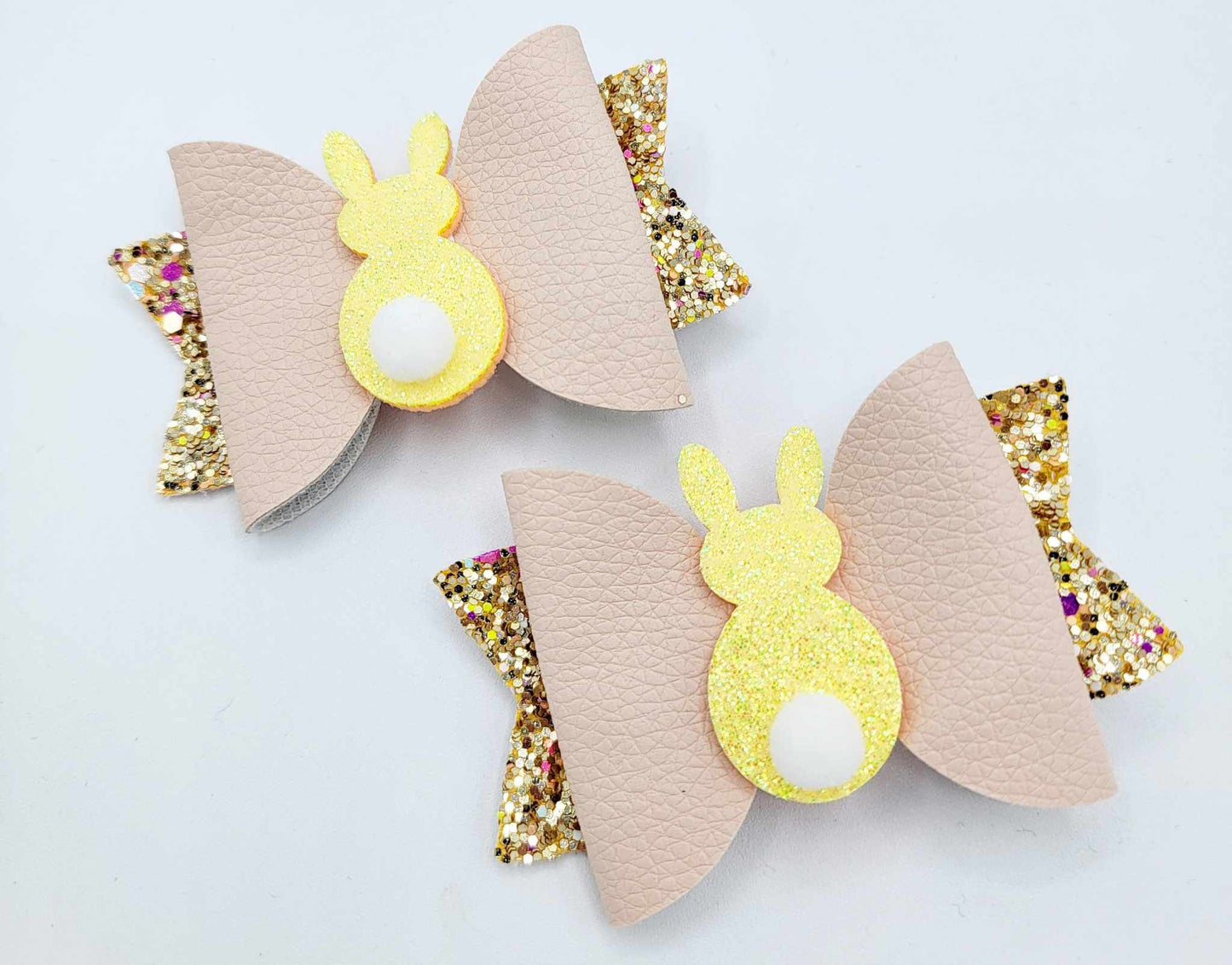 Easter Hair Bow Clips