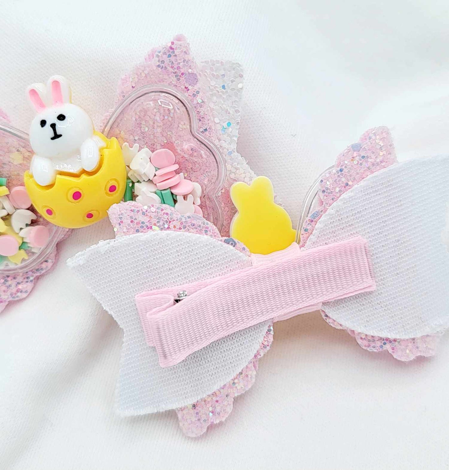Easter Hair Bow Clips