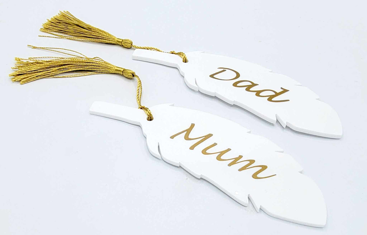 Personalised memorial feather, Feathers appear when loved ones are near Hanging ornament, Memorial ornament, Bereavement gift