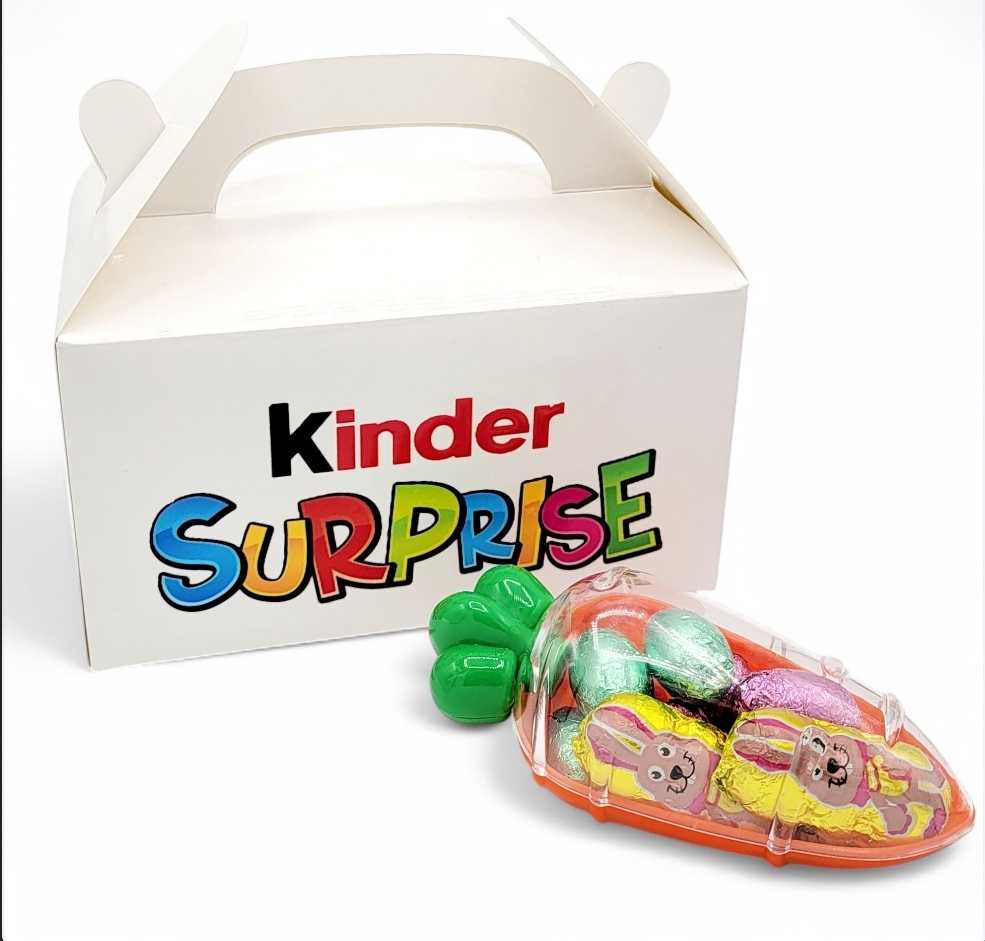 KINDER INSPIRED SURPRISE EASTER BOXES SETS OF TWO!!