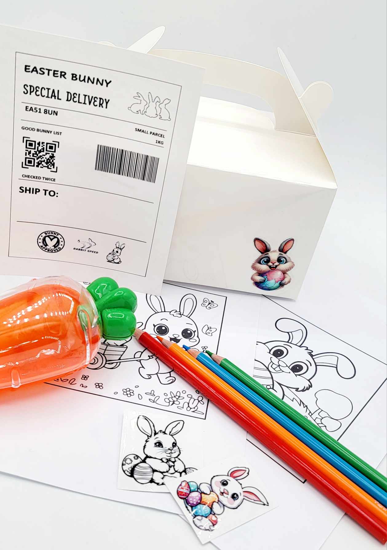 Easter Activity Gift Box Set - Personalised!