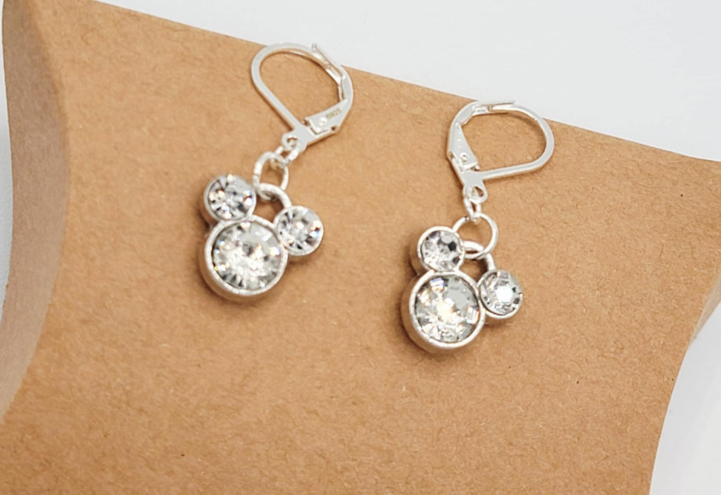 DISNEY INSPIRED EARRINGS Silver One Pair
