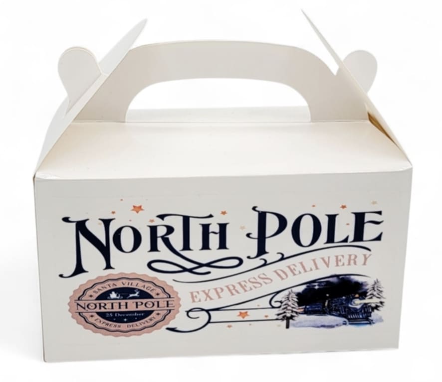 FIVER FRIDAY OFFER CHRISTMAS SWEET / GIFT BOXES NORTH POLE 3 SETS AVAILABLE
