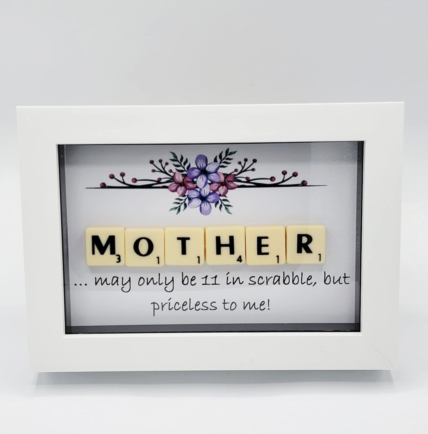 Personalised Scrabble Tile Mother, Aunty, Father, Brother, Sister etc Milestone Birthday, Mother's/Father's day, Christmas Gift Any age gift, Scrabble gift, Personalised gift