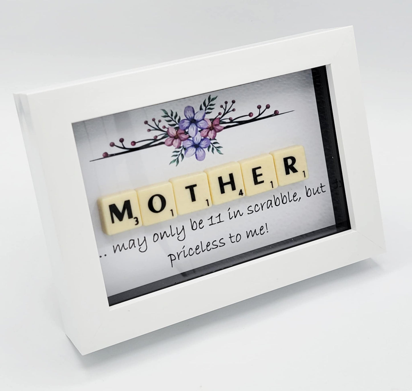 Personalised Scrabble Tile Mother, Aunty, Father, Brother, Sister etc Milestone Birthday, Mother's/Father's day, Christmas Gift Any age gift, Scrabble gift, Personalised gift