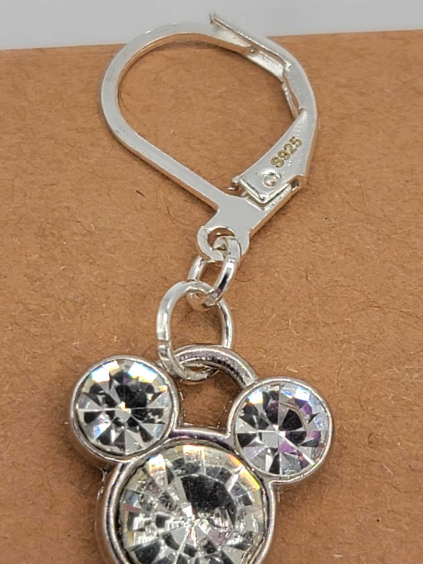 DISNEY INSPIRED EARRINGS Silver One Pair