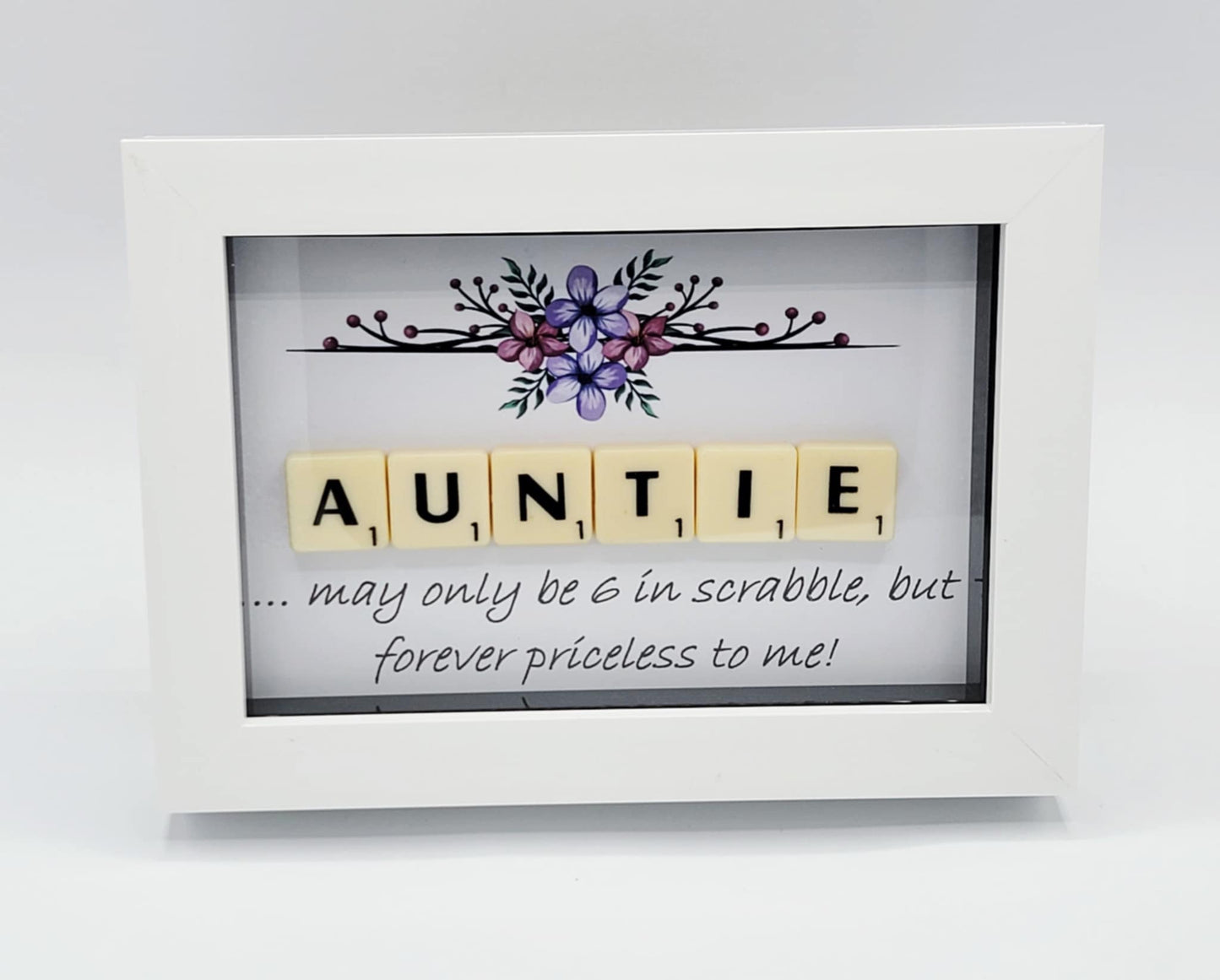 Personalised Scrabble Tile Mother, Aunty, Father, Brother, Sister etc Milestone Birthday, Mother's/Father's day, Christmas Gift Any age gift, Scrabble gift, Personalised gift