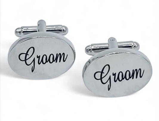 Best Man Groom Wedding Cufflink Gift Sets Personalised Free Gift Bag FREE Postage