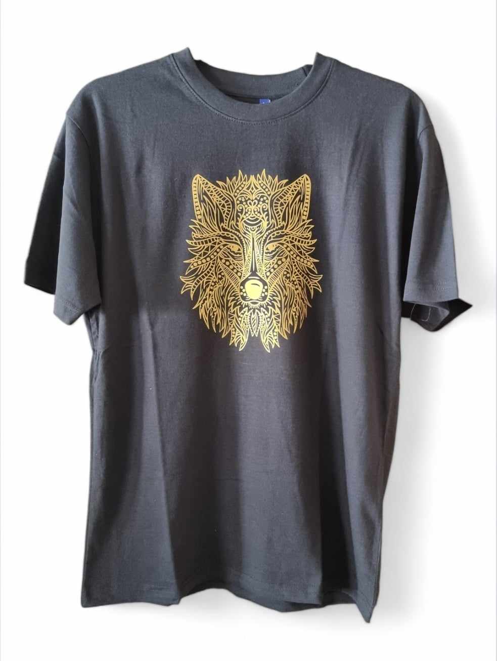 Celtic Wolf Design T Shirt