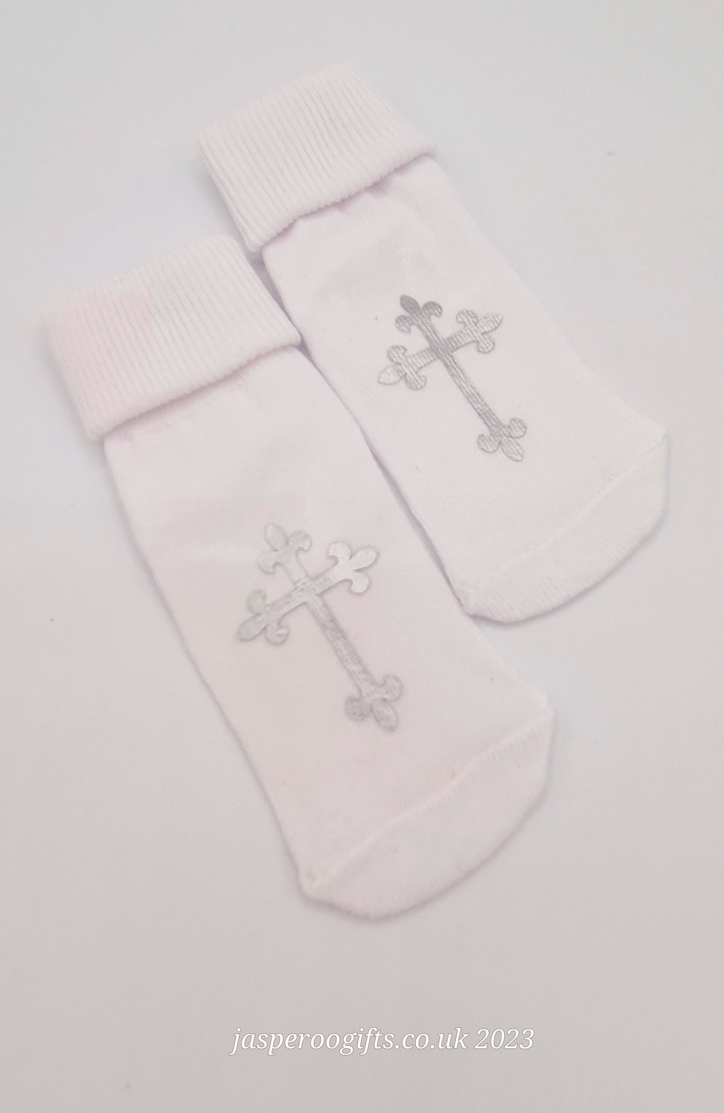 Baby/Toddler Christening Socks Personalised Keepsake with free gift bag