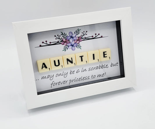 Personalised Scrabble Tile Mother, Aunty, Father, Brother, Sister etc Milestone Birthday, Mother's/Father's day, Christmas Gift Any age gift, Scrabble gift, Personalised gift