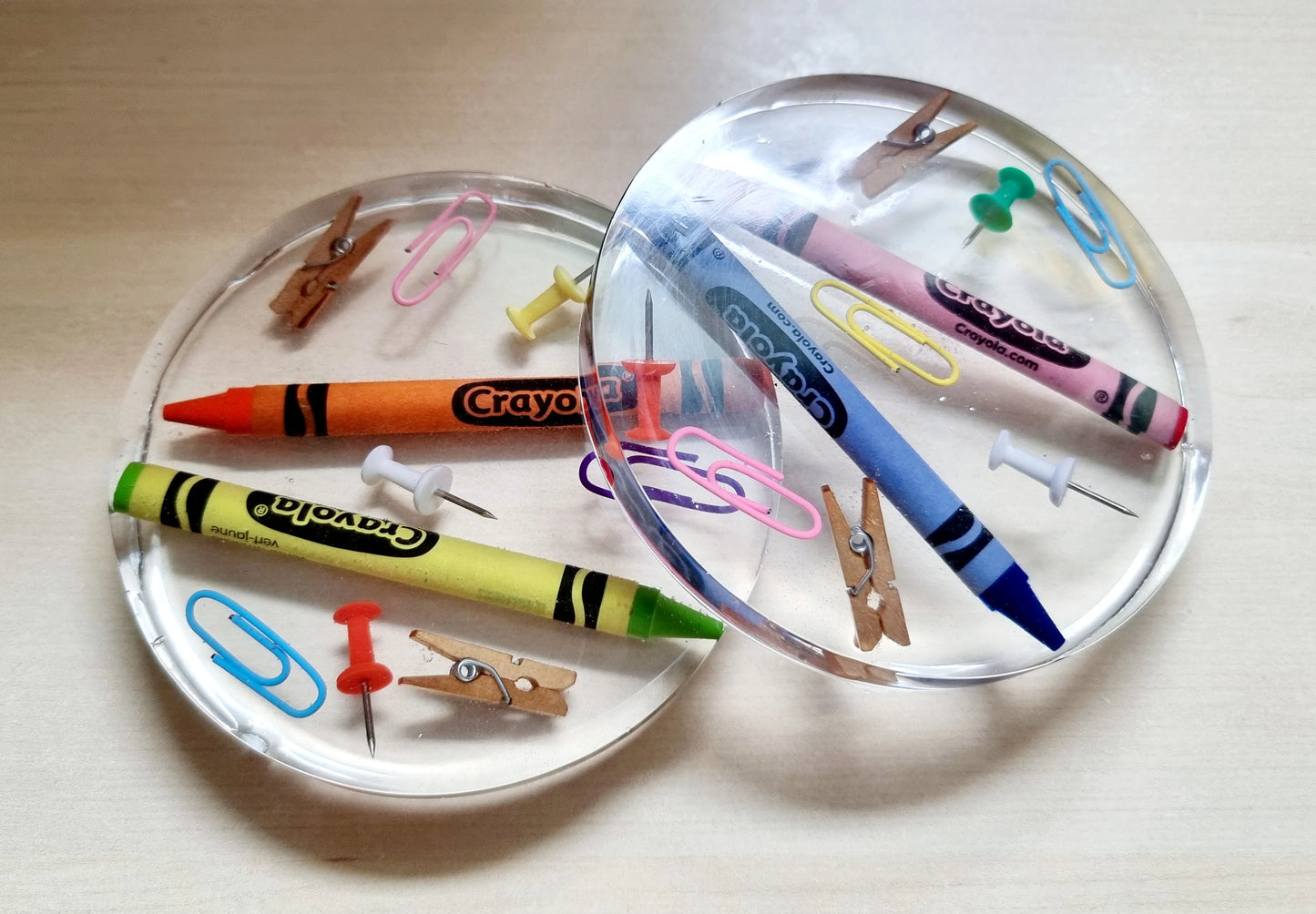 Teacher Gifts Resin Coaster Paper Weight Decoration